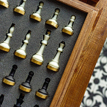 Load image into Gallery viewer, Walnut Western Chess - Premium