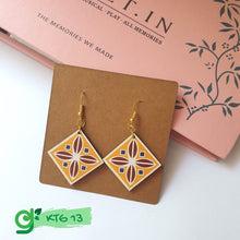 Load image into Gallery viewer, Handmade Wooden Earing