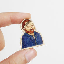 Load image into Gallery viewer, Van Gogh Wooden Pin