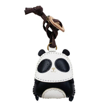 Load image into Gallery viewer, Unique Leather Charm Black Panda Edition