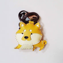 Load image into Gallery viewer, Unique Leather Charm Yellow Shiba Inu Edition