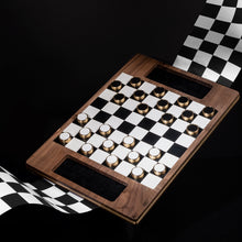 Load image into Gallery viewer, Deluxe Magnetic Wooden Checker
