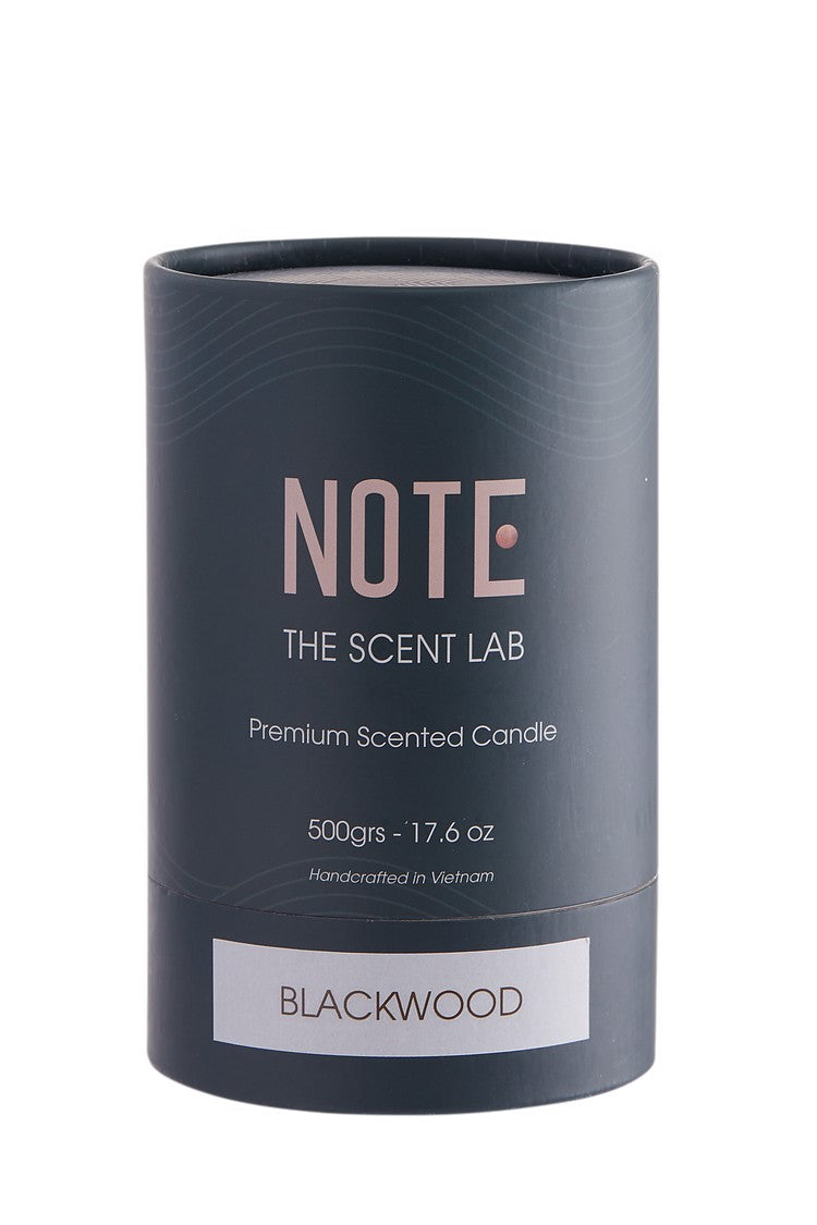 Natural Scented Candle - Blackwood (500gr)
