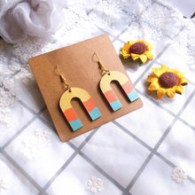 Load image into Gallery viewer, Handmade Wooden Earing