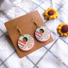 Load image into Gallery viewer, Handmade Wooden Earing