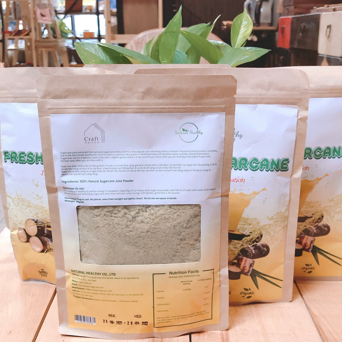 FREEZE DRIED SUGARCANE JUICE Craft Maison
