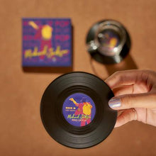 Load image into Gallery viewer, Vinyl Record Coasters