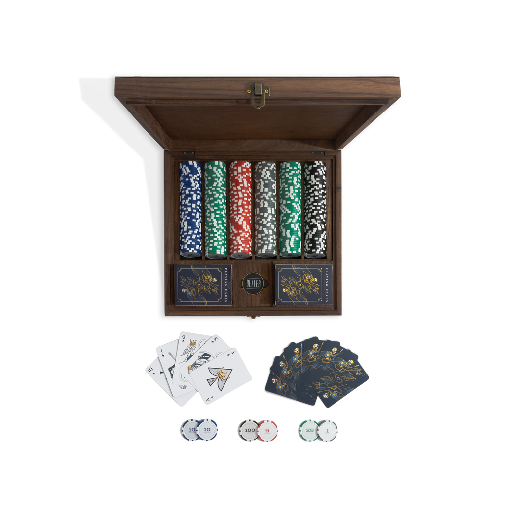 Premium Bowtie Poker Set