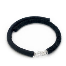 Load image into Gallery viewer, WAIWAI 60 C012 Leather Choker with Quartz Crystals