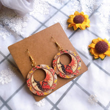 Load image into Gallery viewer, Handmade Wooden Earing