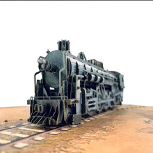 Load image into Gallery viewer, Wooden Pop Up Greeting Card