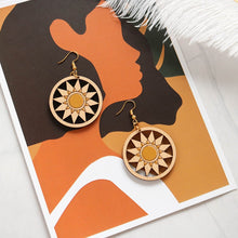 Load image into Gallery viewer, Handmade Wooden Earing