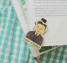 Load image into Gallery viewer, Paper Bookmark F.Scott Fitzgerald
