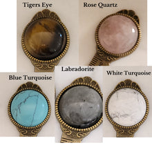 Load image into Gallery viewer, Eva & Isla Gemstone Bookmark/Ruler