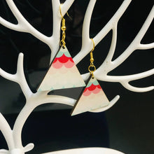 Load image into Gallery viewer, Handmade Wooden Earing