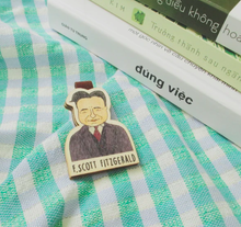 Load image into Gallery viewer, Paper Bookmark F.Scott Fitzgerald
