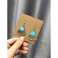 Load image into Gallery viewer, Handmade Wooden Earing