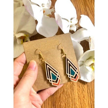 Load image into Gallery viewer, Handmade Wooden Earing
