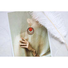 Load image into Gallery viewer, Handmade Wooden Earing