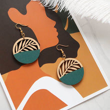 Load image into Gallery viewer, Handmade Wooden Earing
