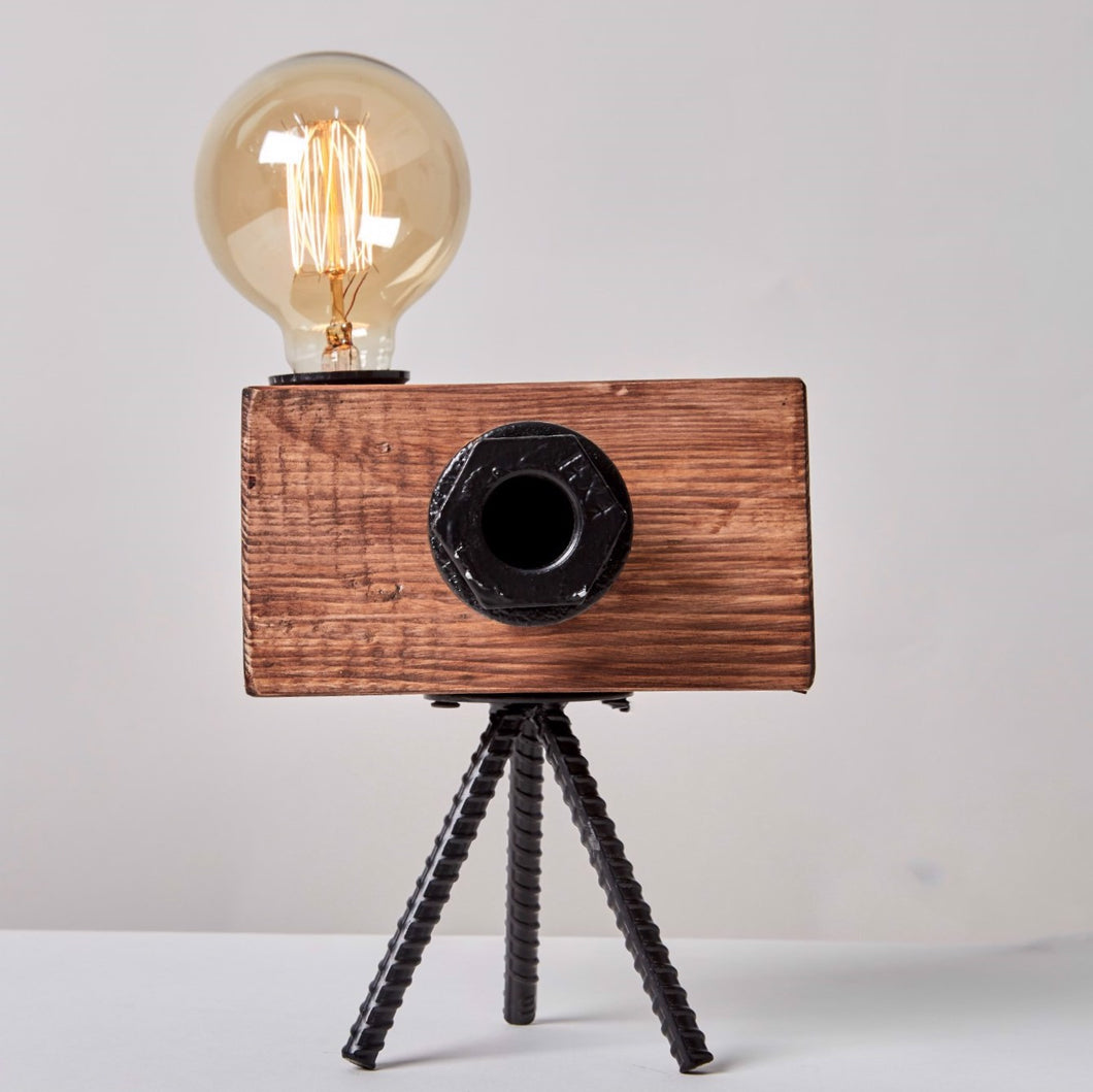 Camera Vintage Lamp | Industrial Decorative Lamp Camera Edition