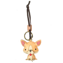 Load image into Gallery viewer, Unique Leather Charm Nude Chihuahua Edition