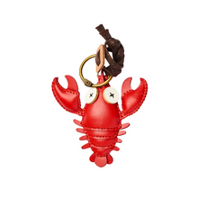Load image into Gallery viewer, Unique Leather Charm Red Lobster Edition
