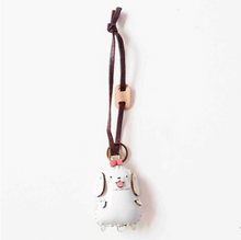 Load image into Gallery viewer, Unique Leather Charm White Bichon Edition