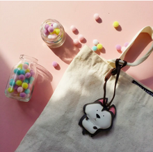 Load image into Gallery viewer, Unique Leather Charm White Husky Edition