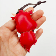 Load image into Gallery viewer, Unique Leather Charm Red Dragon Edition