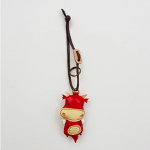 Load image into Gallery viewer, Unique Leather Charm Red Dragon Edition