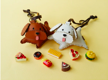 Load image into Gallery viewer, Unique Leather Charm White Poodle Edition