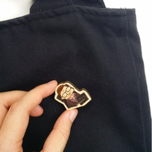 Load image into Gallery viewer, Stephen Hawking Wooden Pin