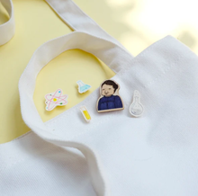 Load image into Gallery viewer, Marie Curie Wooden Pin