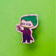 Load image into Gallery viewer, Joker Wooden Pin