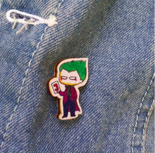 Load image into Gallery viewer, Joker Wooden Pin