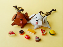 Load image into Gallery viewer, Unique Leather Charm Brown Poodle Edition