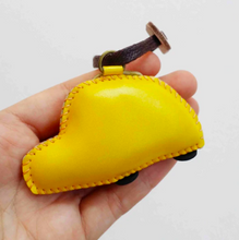 Load image into Gallery viewer, Unique Leather Charm Yellow Taxi Edition