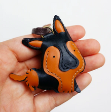 Load image into Gallery viewer, Unique Leather Charm Black Berger Edition
