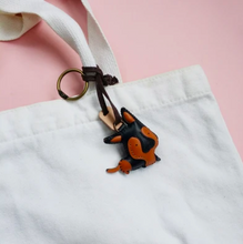 Load image into Gallery viewer, Unique Leather Charm Black Berger Edition