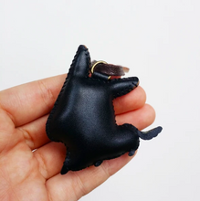 Load image into Gallery viewer, Unique Leather Charm Black Berger Edition