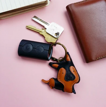 Load image into Gallery viewer, Unique Leather Charm Black Berger Edition