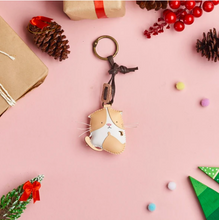 Load image into Gallery viewer, Unique Leather Charm Orange Cat Edition