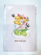 Load image into Gallery viewer, Vietnam Food Postcard - Set of 4
