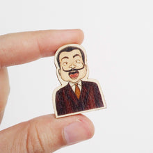 Load image into Gallery viewer, Salvador Dali Wooden Pin
