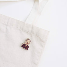 Load image into Gallery viewer, Salvador Dali Wooden Pin
