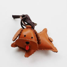 Load image into Gallery viewer, Unique Leather Charm Brown Poodle Edition
