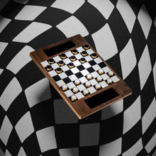 Load image into Gallery viewer, Deluxe Magnetic Wooden Checker
