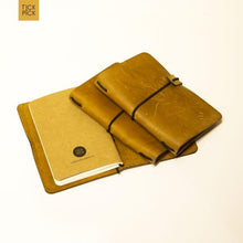 Load image into Gallery viewer, Leather NoteBook With Cover - Tick&amp;Pick
