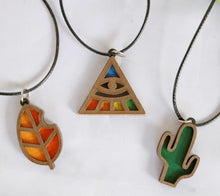 Load image into Gallery viewer, Handmade Wooden Necklace
